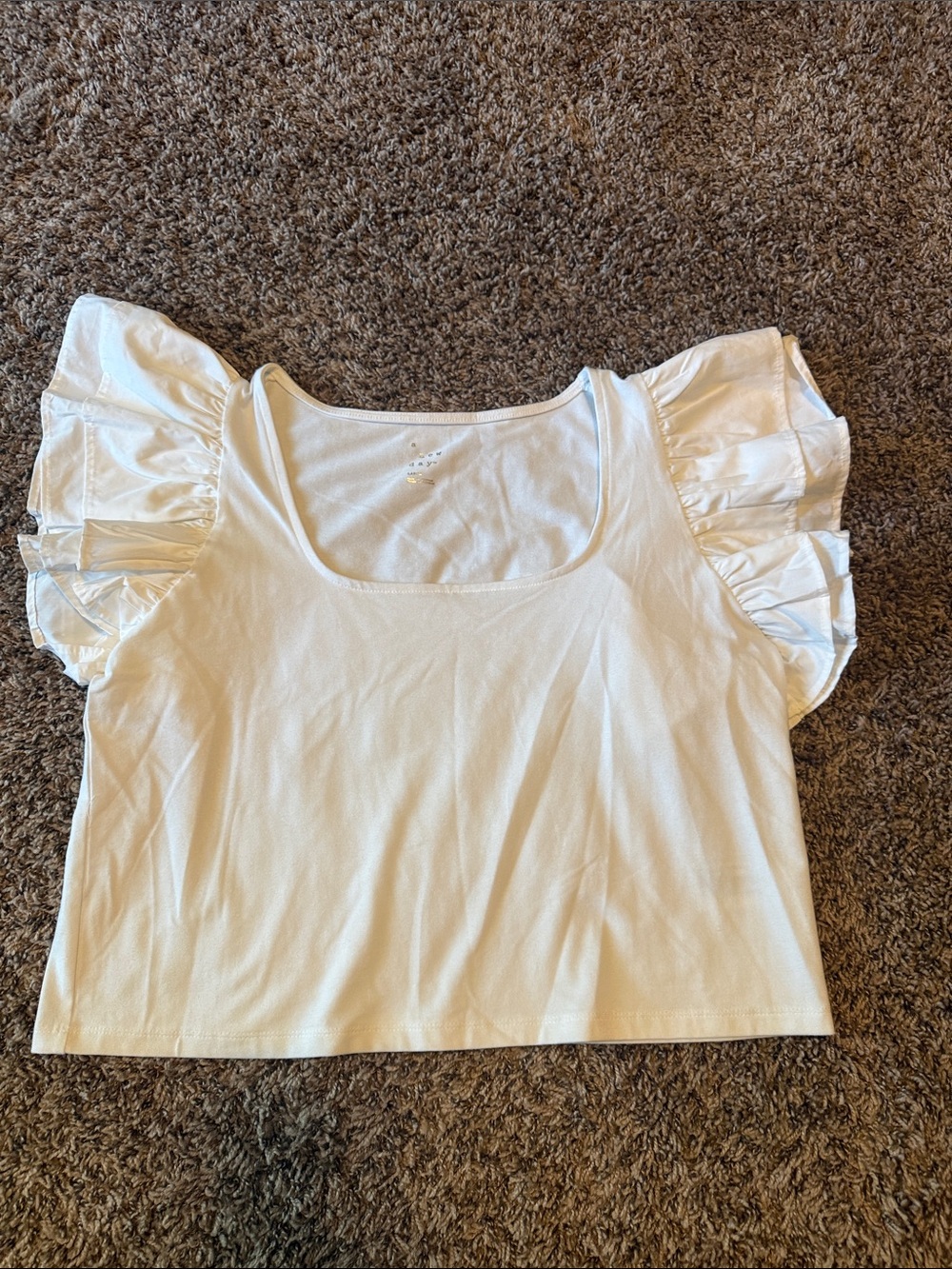 A new day puff sleeve top